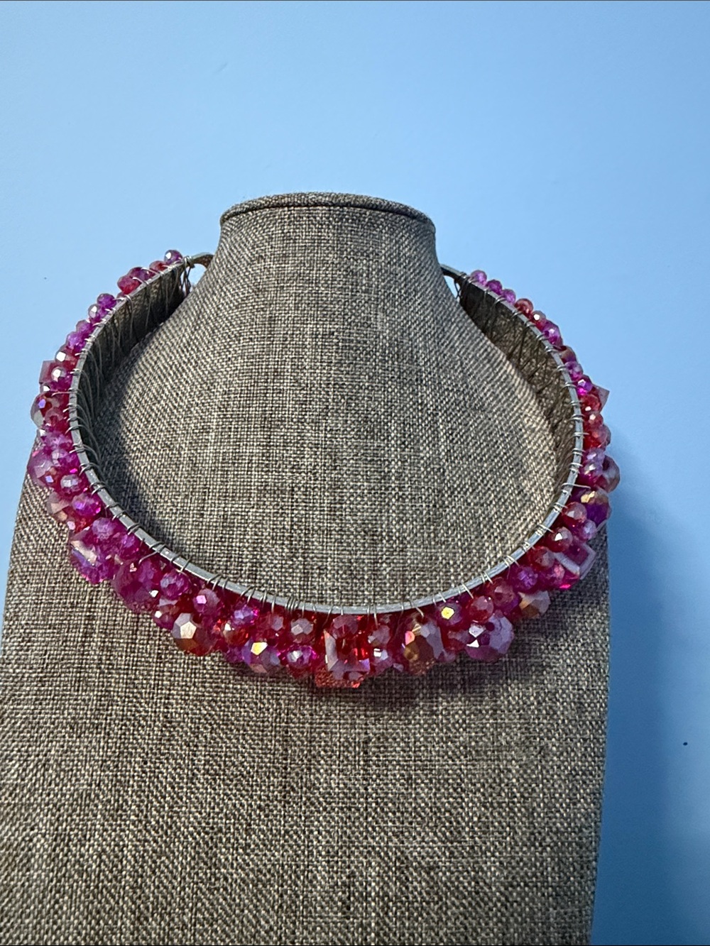 Sassy Jones Rochinda Beaded Choker Necklace
